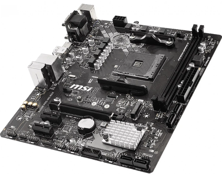 Материнская плата MSI B450M Pro-M2 Max Socket AM4 - изображение 3