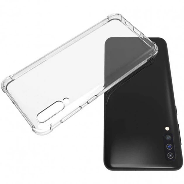 TPU чехол Epic Ease з посиленими кутами для Samsung Galaxy A50 (A505F) / A50s / A30s Прозорий / Transparent Без бренду - зображення 2