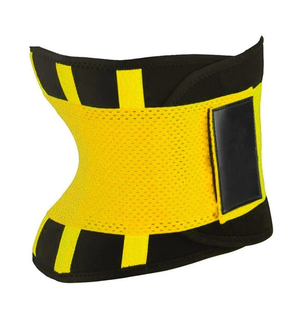 Пояс для похудения Hot Shapers Belt Power на липучке желтый, размер M (SV1117) - Фото 1 Пояс для похудения Hot Shapers Belt Power на липучке желтый, размер M (SV1117) - изображение 1