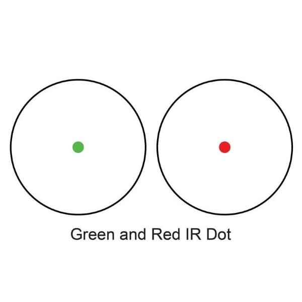 Коліматорний приціл Barska Red/Green Dot 1x30 Cantilever (Weaver) (923637) - зображення 2