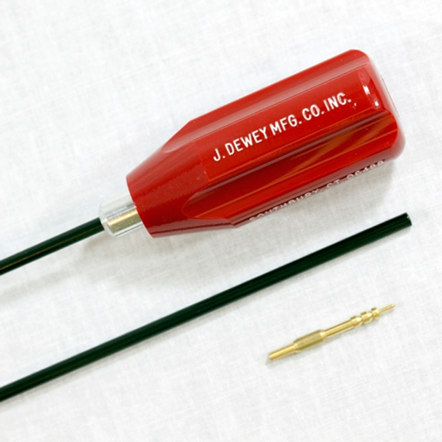 Шомпол Dewey .17 (4,32 мм) калібру в нейлонову оплітку довжина 18 дюймів (46 см) різьба 5/40 F (17C-18) - зображення 1