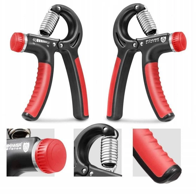 Эспандер кистевой Power System PS-4021 с регулируемой нагрузкой 10-40 кг. Power Hand Grip Black - Фото 4 Эспандер кистевой Power System PS-4021 с регулируемой нагрузкой 10-40 кг. Power Hand Grip Black - изображение 4
