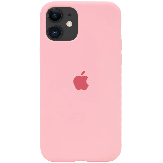 Чехол Silicone Case Full Protective (AA) для Apple iPhone 11 (6.1") Розовый / Pink Без бренда - Фото 1 Чехол Silicone Case Full Protective (AA) для Apple iPhone 11 (6.1") Розовый / Pink Без бренда - изображение 1