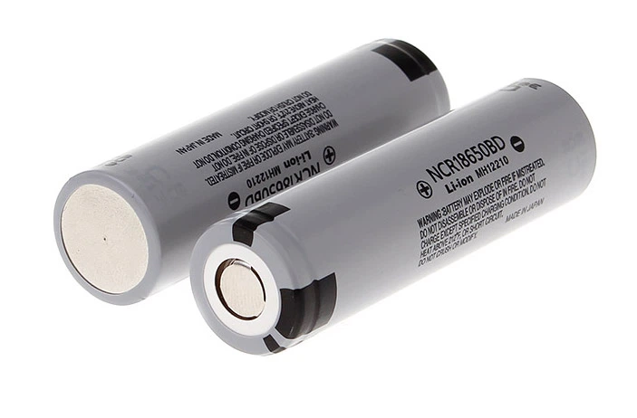 Аккумулятор 18650 Li-Ion Panasonic NCR18650BD, 2980/3180mAh, 8A, 4.2/3.6/2.5V - Фото 1 Аккумулятор 18650 Li-Ion Panasonic NCR18650BD, 2980/3180mAh, 8A, 4.2/3.6/2.5V - изображение 1