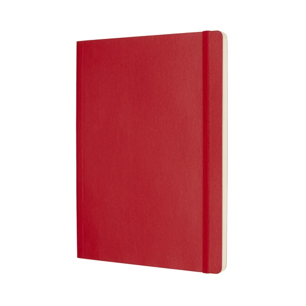 Блокнот Moleskine Classic Красный большой 192 страницы нелинованный Мягкий 19х25 см (8055002854696) - изображение 2