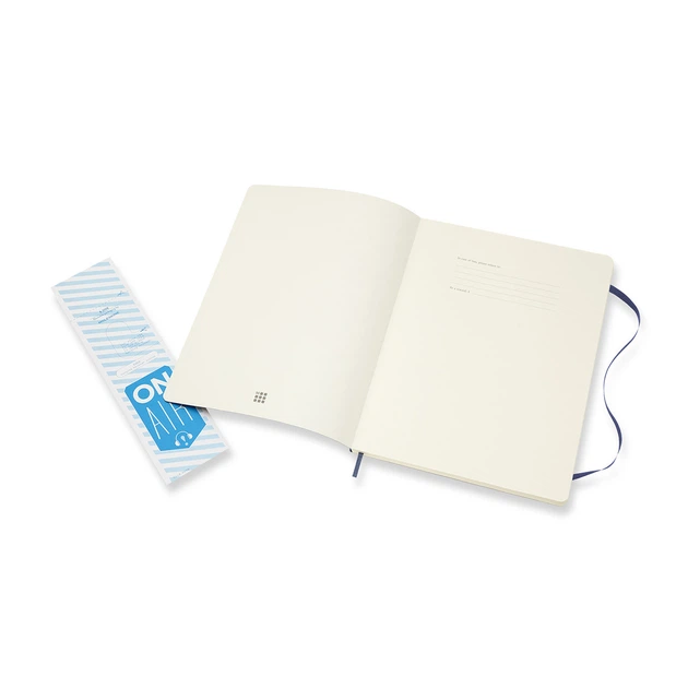 Блокнот Moleskine Classic Сапфір Великий 192 сторінки нелінований М'який 19х25 см (8055002854788) - Фото 3 Блокнот Moleskine Classic Сапфір Великий 192 сторінки нелінований М'який 19х25 см (8055002854788) - зображення 3