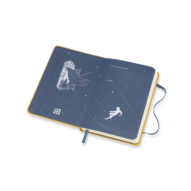 Блокнот Moleskine Limited Peter Pan карманный 192 страницы в линию Желтый 9х14 см (8055002855471) - изображение 3