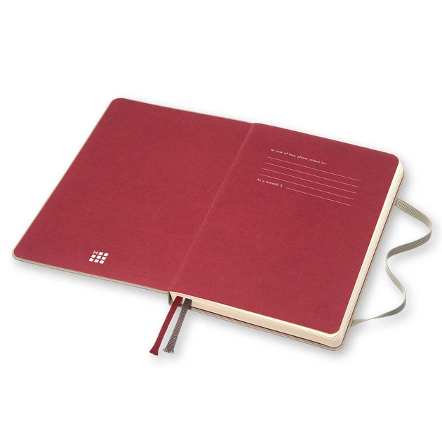 Блокнот Moleskine Limited Two-Go середній 144 сторінки Сірий Канва (11,5х17,5 см) (8055002851688) - зображення 3