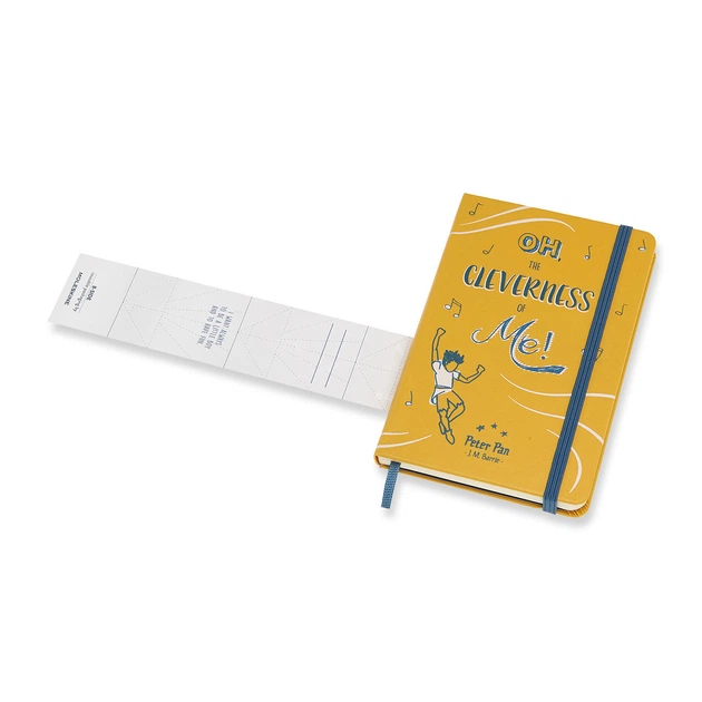 Блокнот Moleskine Limited Peter Pan карманный 192 страницы в линию Желтый 9х14 см (8055002855471) - изображение 5