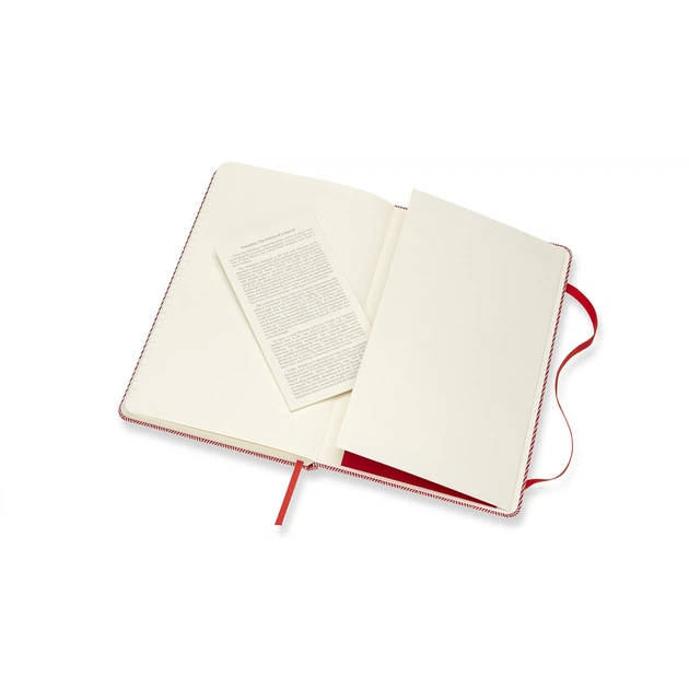 Блокнот Moleskine Limited Blend 17 средний в линию Красный в Тканевой обложке 13х21 см (LCBD02QP060F) - изображение 5