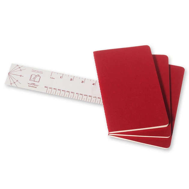 Блокнот Moleskine Cahier Бордовый средний 80 страниц в линию 13х21 см (9788862931014) - Фото 2 Блокнот Moleskine Cahier Бордовый средний 80 страниц в линию 13х21 см (9788862931014) - изображение 2