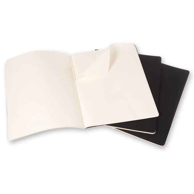 Блокнот Moleskine Cahier Чорний XXL 120 сторінок нелінований (21х30 см) (8055002851466) - зображення 2