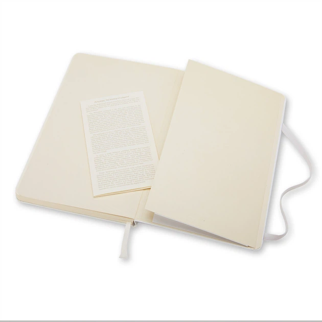 Блокнот Moleskine Classic Белый карманный 192 страницы нелинованный 9х14 см (9788866137191) - изображение 6