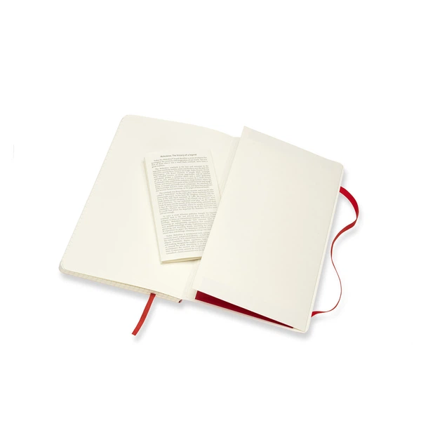 Блокнот Moleskine Classic Красный средний 192 страницы в клетку Мягкая обложка 13х21 см (8055002854641) - изображение 5