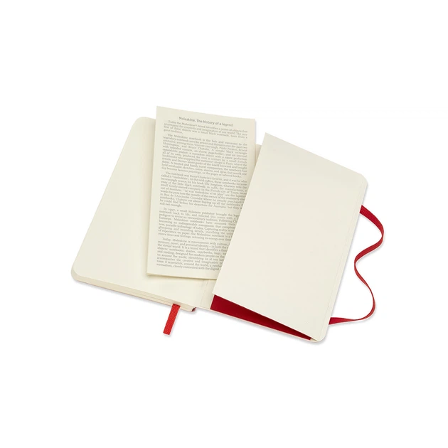 Блокнот Moleskine Classic Красный карманный 192 страницы в линию Мягкий 9х14 см (8055002854597) - изображение 5