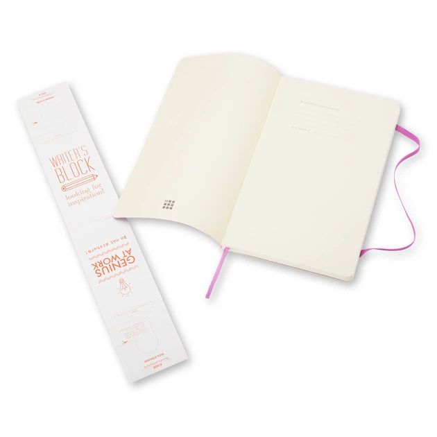 Блокнот Moleskine Classic Рожевий кишеньковий 192 сторінки в лінію М'яка обкладинка 9х14 см (9788867323524) - Фото 2 Блокнот Moleskine Classic Рожевий кишеньковий 192 сторінки в лінію М'яка обкладинка 9х14 см (9788867323524) - зображення 2