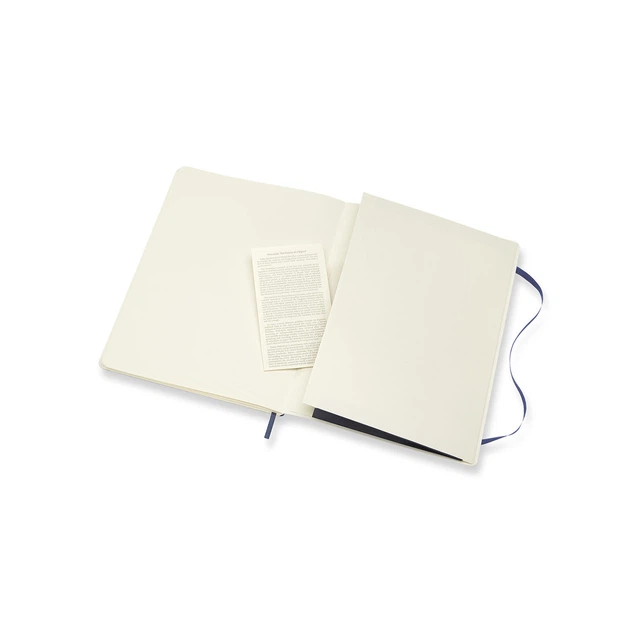 Блокнот Moleskine Classic Сапфір Великий 192 сторінки нелінований М'який 19х25 см (8055002854788) - Фото 5 Блокнот Moleskine Classic Сапфір Великий 192 сторінки нелінований М'який 19х25 см (8055002854788) - зображення 5