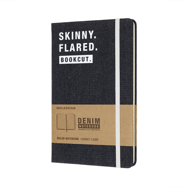 Блокнот Moleskine Limited Denim средний 240 страниц в линию Skinny 13х21 см (8058341710753) - Фото 1 Блокнот Moleskine Limited Denim средний 240 страниц в линию Skinny 13х21 см (8058341710753) - изображение 1