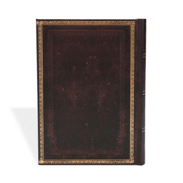 Блокнот Paperblanks Старая кожа Черная марокканская средний 13х18 см в линию (9781551568393) - изображение 3