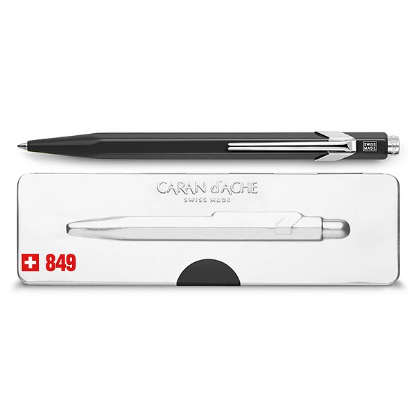Ручка Caran d'Ache 849 Pop Line черная матовая + box 849.509 (7630002316774) - Фото 2 Ручка Caran d'Ache 849 Pop Line черная матовая + box 849.509 (7630002316774) - изображение 2