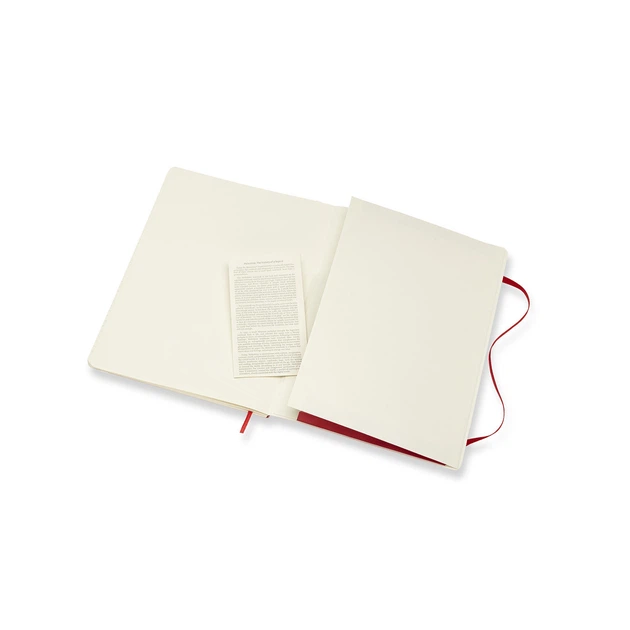 Блокнот Moleskine Classic Красный большой 192 страницы в линию Мягкий 19х25 см (8055002854672) - Фото 5 Блокнот Moleskine Classic Красный большой 192 страницы в линию Мягкий 19х25 см (8055002854672) - изображение 5