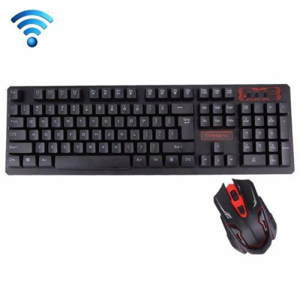 Беспроводная игровая клавиатура и мышь KeyBoard HK-6500 - изображение 2