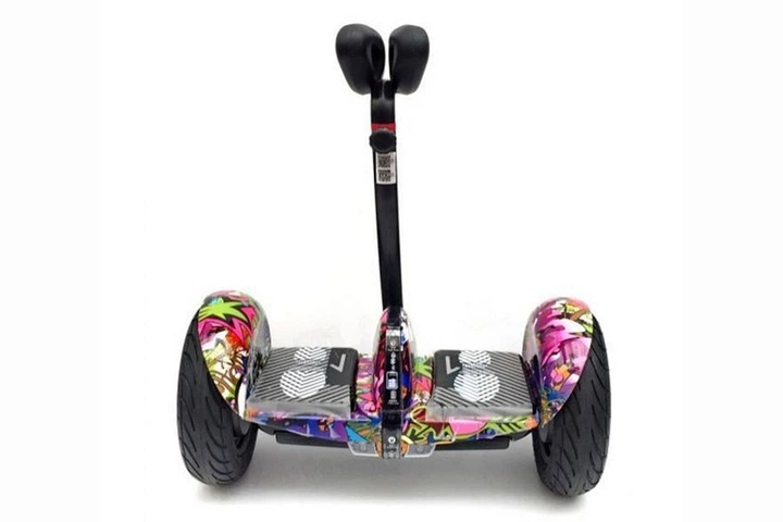 Сигвей SnS Ninebot 10.5 mini-pro Джунгли черный с ярким принтом с ножкой Тао-Тао - Фото 1 Сигвей SnS Ninebot 10.5 mini-pro Джунгли черный с ярким принтом с ножкой Тао-Тао - изображение 1