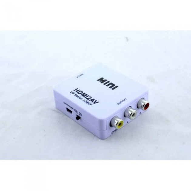 Адаптер HDMI to AV RCA перехідник конвертер 720p/1080p Білий - зображення 2