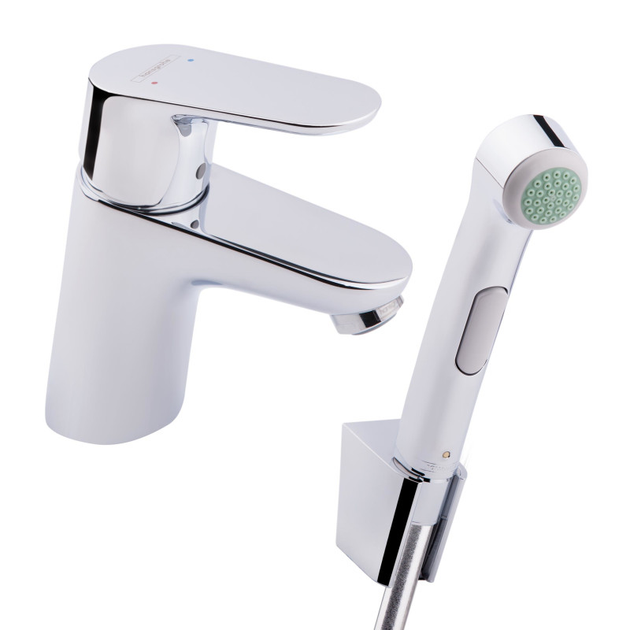 Смеситель На Умывальник Hansgrohe Focus E2 31926000 с гигиеническим ...