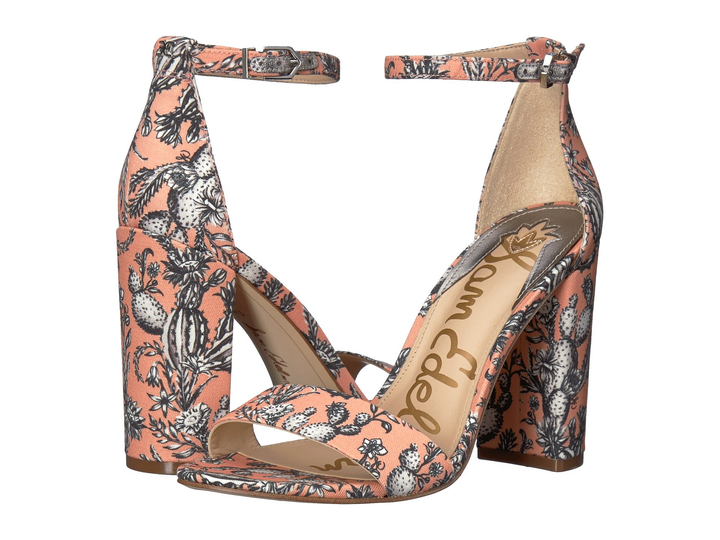 Sam edelman store orange heels