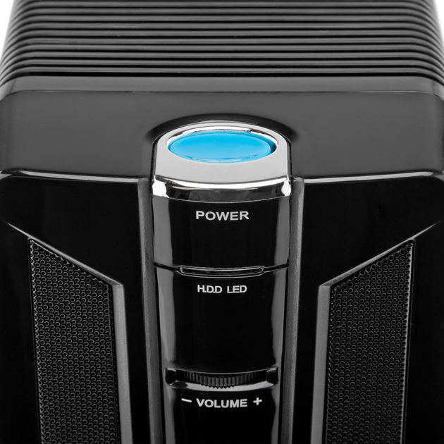 Корпус Slim LP S603 BK Встроенная акустика + Блок питания MATX 400W 8см - Фото 5 Корпус Slim LP S603 BK Встроенная акустика + Блок питания MATX 400W 8см - изображение 5