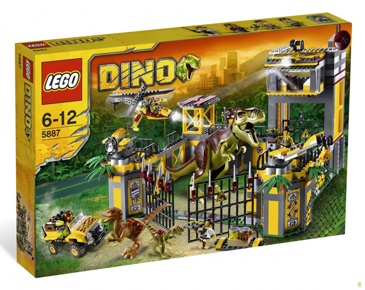 Lego 5887 dino cheap defense hq