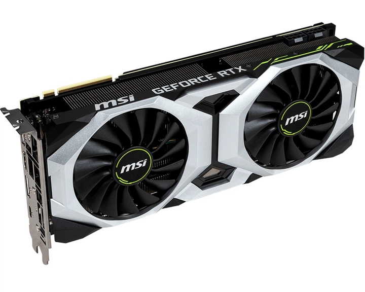 Видеокарта GF RTX 2080 Ti 11GB GDDR6 Ventus MSI (GeForce RTX 2080 TI VENTUS 11G) - Фото 3 Видеокарта GF RTX 2080 Ti 11GB GDDR6 Ventus MSI (GeForce RTX 2080 TI VENTUS 11G) - изображение 3