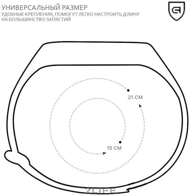 Комплект ремешков MRK для браслета Xiaomi Mi Band 2 Pinky, два ремешка (розовый, черный) (mrk7754) - изображение 2