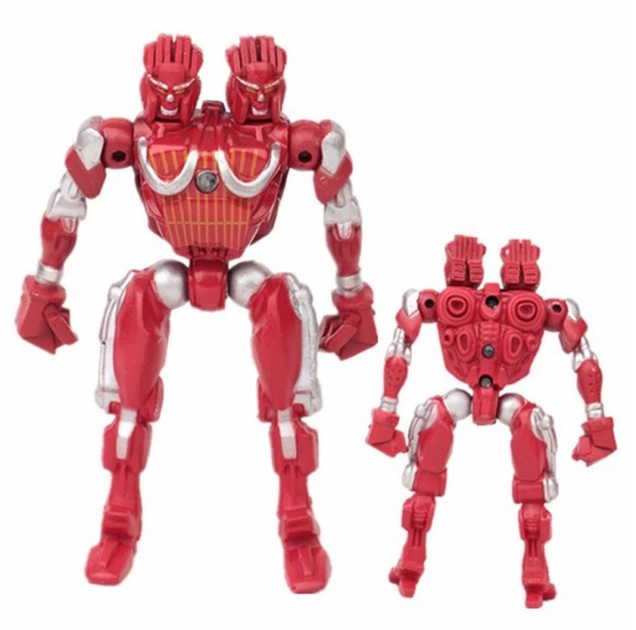 Игровой набор Heroes JAKKS Роботы Боксеры 8 шт фигурки 13 см + Свет Real Steel - Живая Сталь - изображение 7