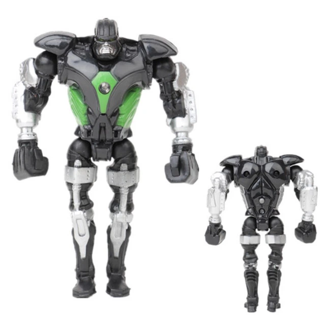 Игровой набор Heroes JAKKS Роботы Боксеры 8 шт фигурки 13 см + Свет Real Steel - Живая Сталь - изображение 10