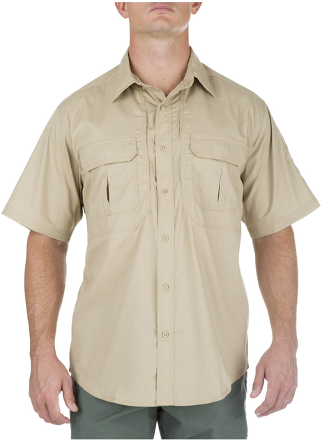 Сорочка тактична 5.11 Tactical Taclite Pro Short Sleeve 71175 L Tdu Khaki (2000000110714) - зображення 1