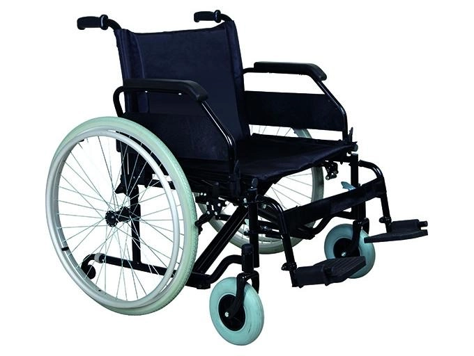Инвалидная коляска Karadeniz Medical 14 особо широкая усиленная сиденье 60 см (Golfi 14-60) - изображение 1