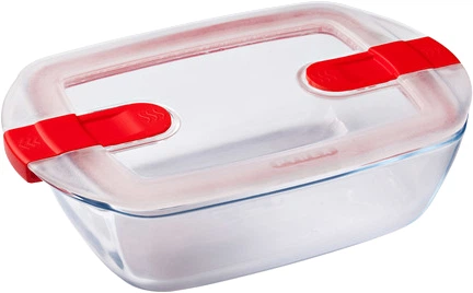 Харчовий контейнер Pyrex Cook & Heat прямокутний 1.1 л (215PH00/7645 ...