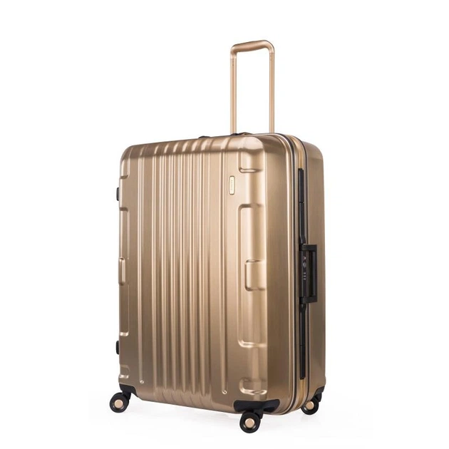 Валіза Lojel KOZMOS INTERLOCK Metal Gold L на 4 колесах 102л (Lj-CF1375-2L_G) - зображення 2