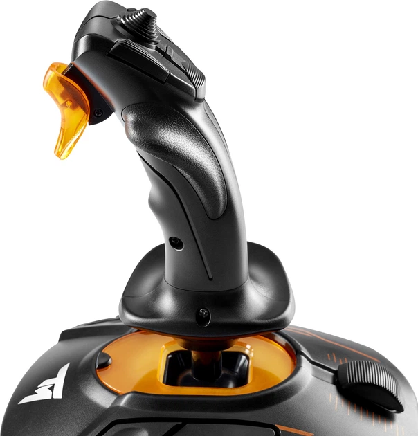 Joystick Thrustmaster T.16000M FCS PC Czarny/Pomarańczowy (2960773) - obraz 4