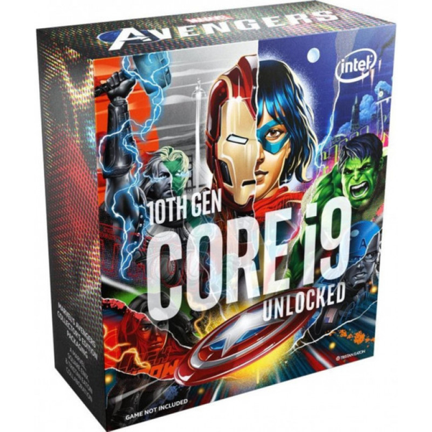 Процессор Intel Core i9_10850K 3.6GHz/8GT/s/20MB (BX8070110850KA) s1200 Marvels Avengers Collectors Edition BOX - изображение 1