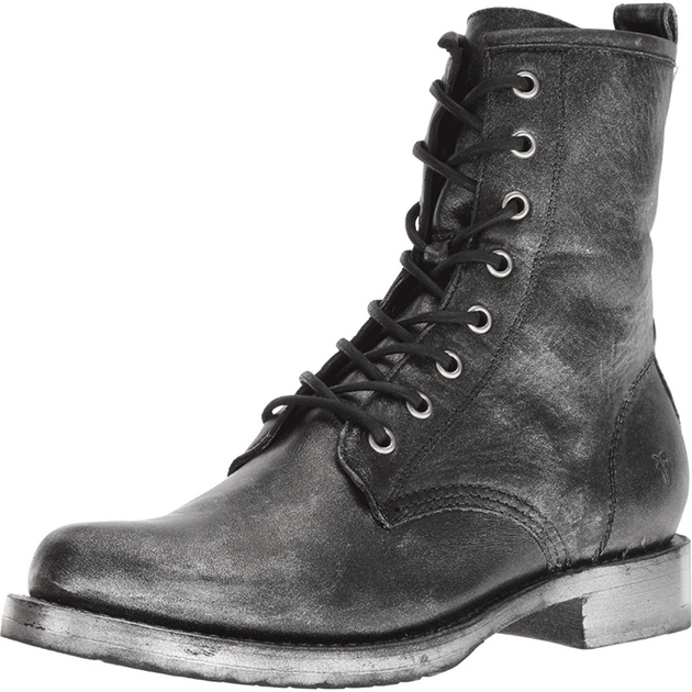 Frye veronica hot sale combat metallic