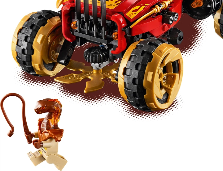 Конструктор LEGO Ninjago Внедорожник Катана 4x4 450 деталей (70675