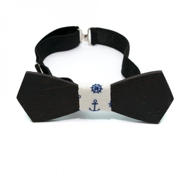 Деревянная Галстук Бабочка Goode'n Wooden 12,5х4,5 см (acs0002546) - изображение 3