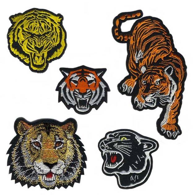 Набір вишитих нашивок №1 Тигри Embroidery (69680) - Фото 1 Набір вишитих нашивок №1 Тигри Embroidery (69680) - зображення 1