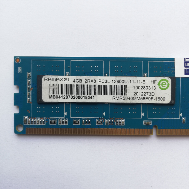 Оперативная память Ramaxel DDR3L 4Gb 1600MHz PC3L-12800 CL11 ...