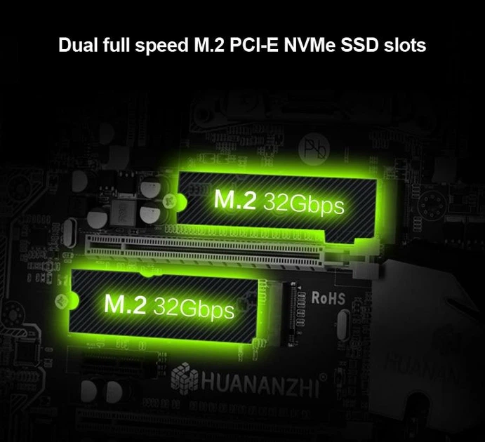 Материнська плата Huananzhi X79 2.49 (s2011, Intel X79, PCI-Ex16