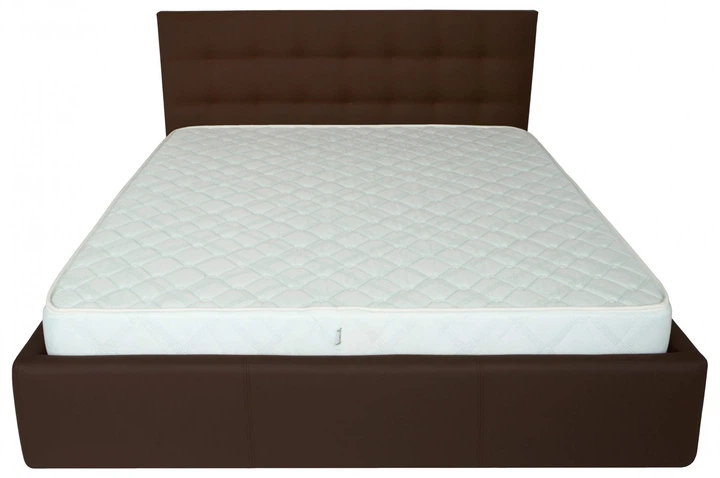Кровать Chester Comfort 120 х 190 см Fly 2231 A1 С подъемным механизмом и нишей для белья Темно-коричневый - Фото 2 Кровать Chester Comfort 120 х 190 см Fly 2231 A1 С подъемным механизмом и нишей для белья Темно-коричневый - изображение 2
