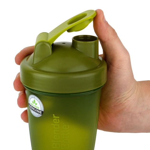 Шейкер спортивний BlenderBottle Classic 20oz/590ml Moss Green - Фото 3 Шейкер спортивний BlenderBottle Classic 20oz/590ml Moss Green - изображение 3